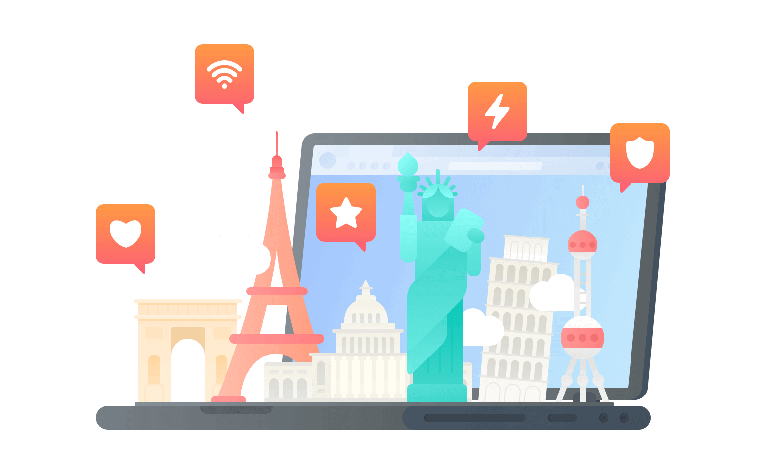 在乌拉圭连接到中国的加速器 - 返华VPN